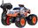 Jokomisiada Autko Monster Truck Big Foot Pilot 2.4Ghz Rc0563 Pomarańczowy - zdjęcie 6