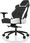 Fotel dla gracza Eko-Light P-Line Pl6000 Vertagear Racing Series Czarny Biały VGPL6000_WT - zdjęcie 5