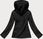 DAMSKA KURTKA SPORTOWA TYPU SOFTSHELL CZARNA (HD182-1) - zdjęcie 2