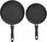 Mg Home Zestaw 2 Patelni Rubella Non-Stick Czarne - zdjęcie 2