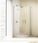 Drzwi prysznicowe Huppe 501 Design elegance drzwi skrzydłowe, promień 50 cm srebrny matowy przeźroczyste 90 cm 8E1602087321 - zdjęcie 2