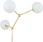 TK LIGHTING LAMPA STOJĄCA FAIRY 3XG9 ZŁOTY/BIAŁY 5438 5438 - zdjęcie 2
