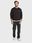 Wrangler Bluza Sign Of Crew W661HA100 112320288 Czarny Regular Fit - zdjęcie 5