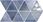Realonda Gres Szkliwiony Hiszpański Triangle Craft Navy 48,5x28 - zdjęcie 2