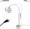 Jago Lampa Podłogowa Łukowa Biała 145 220Cm (Jg88966) - zdjęcie 6