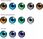 Soczewki ALCON AIR OPTIX COLORS 2SZT. -4,50; TURQUOISE 033362011612 - zdjęcie 6