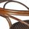 RATTANEO CORAL S139 STÓŁ BRĄZ RATTAN NATURALNY - zdjęcie 2