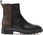 Calvin Klein Botki Cleat Ankle Boot Mono Mix HW0HW01313 Czarny - zdjęcie 2