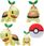 Jazwares Pokemon Clip 'N' Go Pokeball Turtwig Figurka - zdjęcie 2