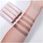 MAKEUP REVOLUTION BROW POWDER ZESTAW DO BRWI STEMPEL + SZABLONY ASH BROWN - zdjęcie 4
