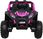 Ramiz Auto Na Akumulator Buggy Utv 2000M Racing Różowy - zdjęcie 5