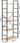 Modernhome Regał Drewniany Szeroki Nowoczesny Loft 5 Półek 362809 - zdjęcie 10