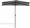 Parasol ogrodowy Kingsleeve Parasol Półokrągły 2,7M Balkon Taras - zdjęcie 8