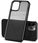 Crong Hybrid Carbon - Etui iPhone 12 Pro Max Czarny - zdjęcie 6