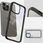 Etui Spigen Crystal Hybrid Do iPhone 14 Pro Max, Przezroczysto-Czarne - zdjęcie 3