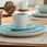 Villa Italia Filiżanka Z Kamionki Szaro-Niebieska 240ml Ze Spodkiem Opal Blue (TZ513) - zdjęcie 4