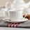 Villa Italia Serwis Kawowy Porcelanowy Na 6 Osób Mesyna White (ES667) - zdjęcie 7