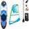 F2 Zestaw Windsup Peak Windsurf 10'8 Blue + Pędnik Stx Powerkid Pompowany Paddleboard Powierzchnia 4,4m - zdjęcie 8