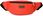 Czerwona nerka saszetka na biodro duża lakostka BELTIMORE C82 - zdjęcie 4