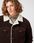 WRANGLER SHERPA JACKET MĘSKA KURTKA PRZEJŚCIOWA DELICIOSO BROWN W445AHH38 - zdjęcie 4