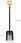 Fiskars ogrodowa łopata metalowa Solid rączka w kształcie litery D 1066718 - zdjęcie 2