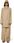 Rains kurtka przeciwdeszczowa unisex LONG JACKET 12020 24 SAND - zdjęcie 4