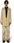 Rains kurtka przeciwdeszczowa unisex LONG JACKET 12020 24 SAND - zdjęcie 2