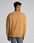 LEE CORE LOOSE CREW TOBACCO BROWN L85IPTSZ - zdjęcie 3