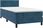 Vidaxl Łóżko Kontynentalne Materac I Led Niebieski Aksamit 80X200 Cm 13452-3134373 - zdjęcie 6