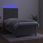 vidaXL Łóżko Kontynentalne Z Materacem I Led Szare 80X200 Cm Aksamit 13452-3136149 - zdjęcie 5