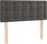 Vidaxl Zagłówek Do Łóżka Z Led Ciemnoszary 100X5X78 88 Cm Aksamit 13452-3122089 - zdjęcie 5