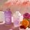 Shaker sportowy Alldeynn Shaker Violet 600ml+350ml Fioletowy - zdjęcie 2