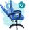Fotel dla gracza Hell's Chair HC-1007Kids Niebieski - zdjęcie 5