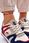 Wygodne Damskie Sneakersy Memory Foam Big Star LL274950 Czerwone : Rozmiar - 41 - zdjęcie 8