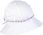 Tutu kapelusz na lato rondo bucket hat ecru UV +30 - zdjęcie 2