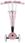 Globber Hulajnoga 3 Kołowa Foldable Lights Ecologic Berry Fioletowy - zdjęcie 3