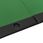 vidaXL Składany blat do pokera dla 10 osób zielony 208x106x3cm 80400 - zdjęcie 2
