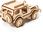 Ateneum Drewniane Model 3D Jeep Puzzle - zdjęcie 6
