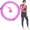 Hms Hula Hop Hhw12 Z Wypustkami I Obciążnikiem Rozmiar Plus Size Purpurowy - zdjęcie 2