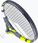 Babolat Rakieta Tenisowa Dziecięca Aero Junior 25 Niebiesko Żółta 140476 - zdjęcie 3