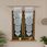 Firana panel żakardowy łapacz snów 43x140cm biały - zdjęcie 4