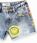 Desigual Szorty jeansowe 23SGDD10 Niebieski Regular Fit - zdjęcie 5