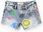 Desigual Szorty jeansowe 23SGDD10 Niebieski Regular Fit - zdjęcie 4