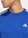 adidas T-Shirt Essentials Single Jersey 3-Stripes T-Shirt IC9338 Niebieski Regular Fit - zdjęcie 6