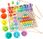 Bobo-San Montessori Trening Mózgu Puzzle Rybki Kulki Cyfry - zdjęcie 8