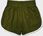 DAMSKIE SZORTY Z KONTRASTOWĄ LAMÓWKĄ KHAKI (8K208-29) - zdjęcie 3