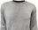SWETER MĘSKI Bluza szara 100% Bawełna Klasyka XXL - zdjęcie 4