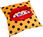 Seletti Poduszka Toiletpaper Shit 50X50 Cm Pomarańczowa Slt02305 - zdjęcie 2