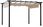 Pergola ogrodowa 2,8x3,6m tarasowa Sunjoy beżowa - zdjęcie 3