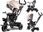 Tiny Bike Rowerek Trójkołowy 3W1 Z Daszkiem Beżowy Sp0650 - zdjęcie 11